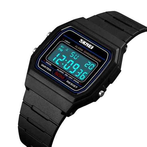 Aliexpress.com : Buy Waterproof Digital Watch Men Alarm Chronograph LED ...