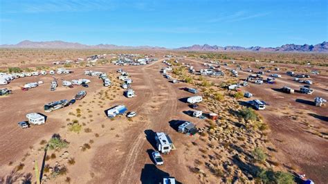 Quartzsite RV Camping at Capacity, BLM Says "Look for Alternative"