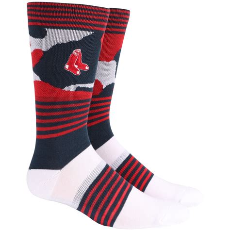 Men's Boston Red Sox Camo Crew Socks