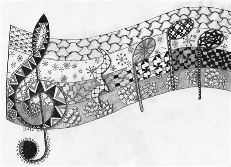 78 Best images about Zentangle Music on Pinterest | Abstract art ...