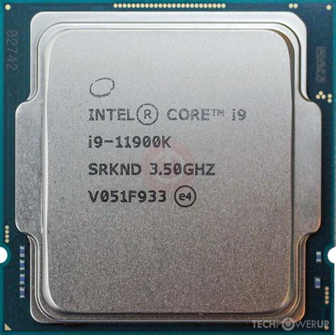 Intel Core i9-11900K Specs | TechPowerUp CPU Database