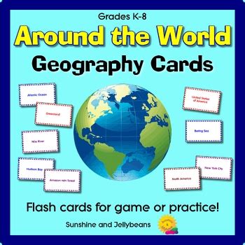 Geography Bundle - 3 Classroom Games - Grades 4-5 - Great Fun for Kids!