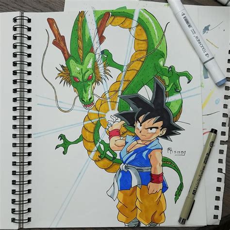 [OC] Kid Goku x Shenron : r/dbz