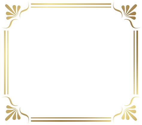 Download Picture Frame Border HD Image Free PNG Clipart PNG Free | FreePngClipart