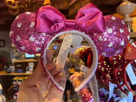 PHOTOS: New Valentine’s Day Minnie Ear Headband Debuts at Disneyland ...