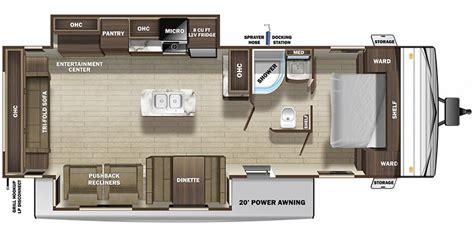 2021 Highland Ridge Open Range Conventional OT27RLI Travel Trailer Specs