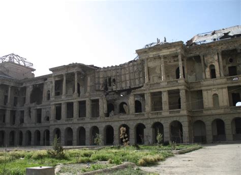 Ghani inaugurates reconstruction of a historic palace in Kabul today ...