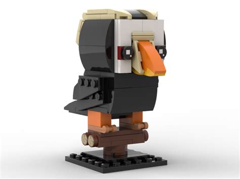 LEGO MOC Tufted Puffin (Breeding): Birdheadz by OrchardBuilds ...