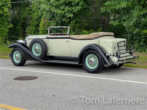 1933 Packard Eight Convertible Victoria - Laferriere Classic Cars