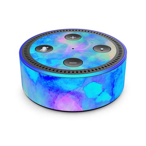 Amazon Echo Dot 2nd Gen Skin - Electrify Ice Blue by Amy Sia | DecalGirl