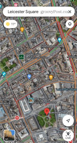 How to Enable or Disable Live Traffic on Google Maps