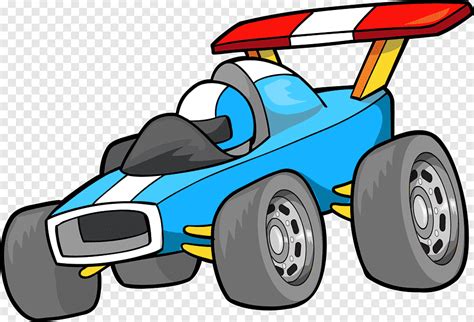 Race Car Crash Cartoon