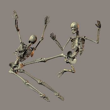 Skeleton Fight by sivartdesigns on DeviantArt