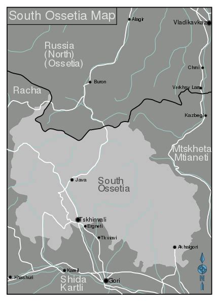 File:South Ossetia map.svg - Wikitravel Shared