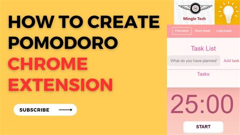 How to Create Pomodoro Extension || Pomodoro || Pomodoro Github Code - YouTube