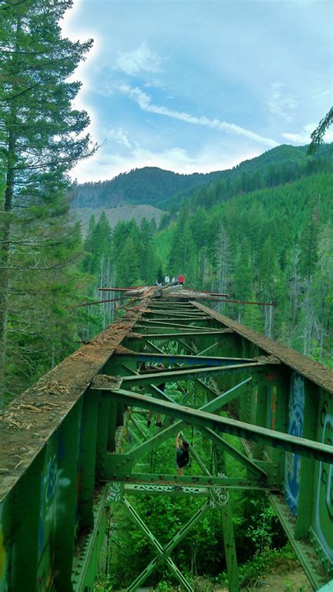 The End of the Vance Creek Bridge - THE OUTDOOR SOCIETY