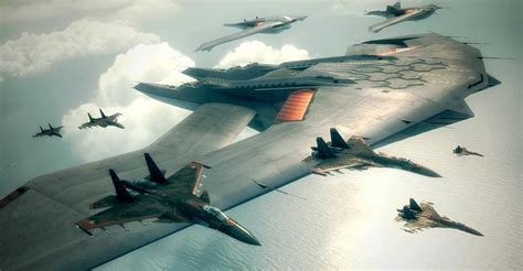 Ace Combat 6 Enemy Squad. | Aircraft carrier, Aircraft, Fighter jets