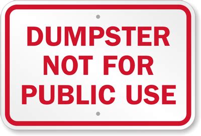 Private Property No Dumping Signs | Free Shipping Options