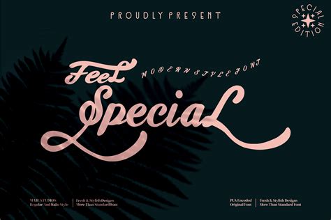 Feel Special Font by mahstudios · Creative Fabrica