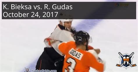 Kevin Bieksa vs. Radko Gudas, October 24, 2017 - Anaheim Ducks vs ...