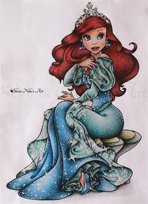 The Little Mermaid Drawing - Ariel by ShiroiNekosArt on DeviantArt