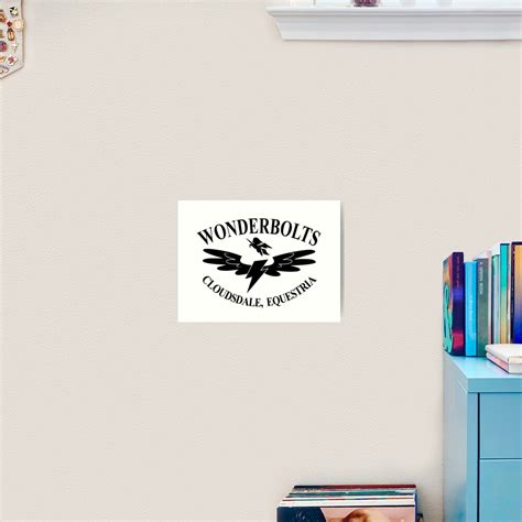 "Wonderbolts Logo " Art Print for Sale by samohtlion | Redbubble