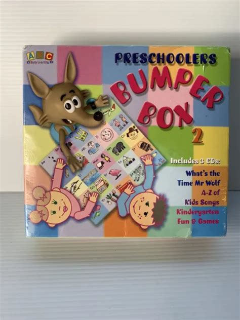 ABC FOR KIDS Box Sets Preschoolers Bumper Box 2/Music CD Songs Sealed $12.00 - PicClick AU