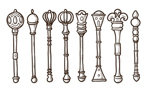 Scepter Vector at GetDrawings | Free download