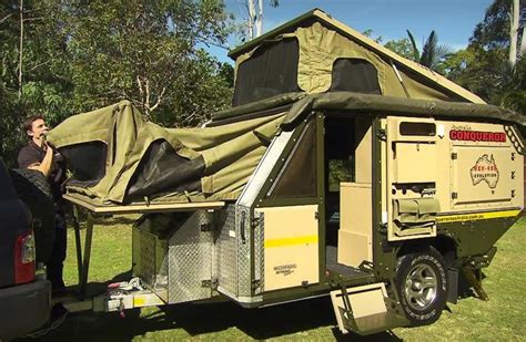 CONQUEROR UEV-440 OFF ROAD TRAILER | Off road camping, Camping trailer ...