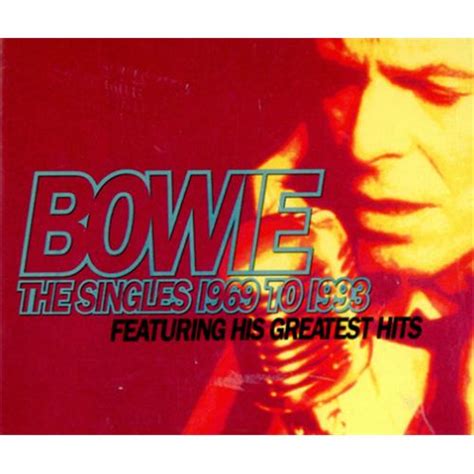 David Bowie The Singles 1969 To 1993 + bonus single US 3-CD album set (Triple CD) (413791)