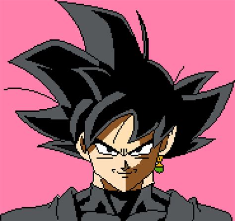 Edición goku black - Herramienta gratuita de dibujo en línea de pixel art - Pixilart