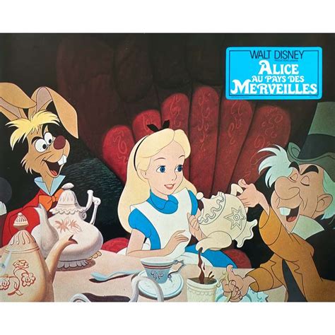 ALICE IN WONDERLAND Lobby Card 9x12 in.