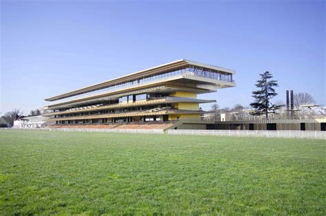 Hippodrome de Longchamp in Paris | Flachdach | Sonderbauten | Baunetz ...