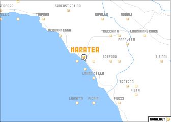 Maratea (Italy) map - nona.net