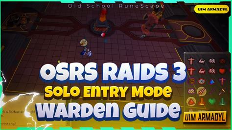 OSRS Solo Normal 150 Invocation Warden Pointers | Raid 3 TOA Guides and ...