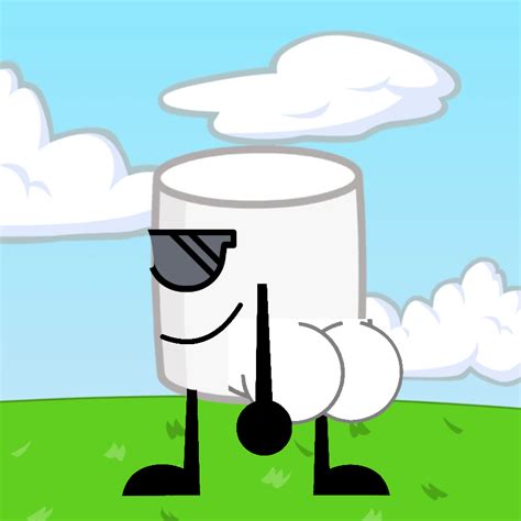 Marshmallow butt in bfdi style by pxxledNicktheck on DeviantArt