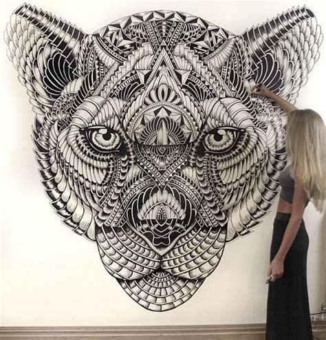 41 Incredibly Detailed Animal Drawings By Faye Halliday | Bored Panda