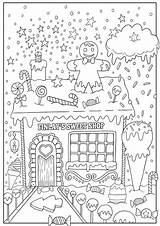 Free & Easy To Print Adult Christmas Coloring Pages  Tulamama sketch template