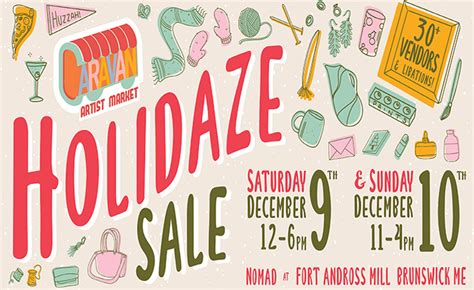 Caravan Holidaze Sale at Nomad – Maine Made