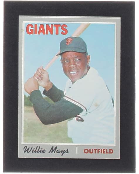 Willie Mays 1970 Topps #600 | Pristine Auction