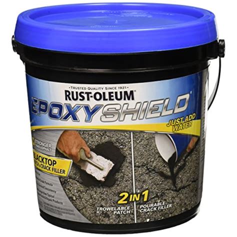 Rustoleum Rust-Oleum Epoxyshield Blacktop Patch and Crack 250700 - Walmart.com