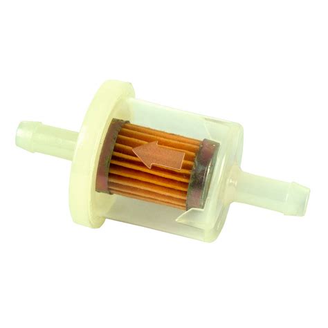 UNIVERSAL INLINE FUEL FILTER FITS 1/4 FUEL LINE 80 MICRON | Yard Empire