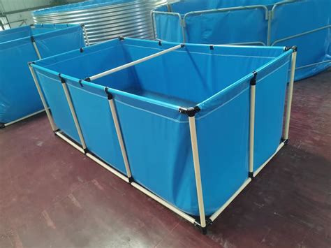 Pvc Biofloc Tarpoline Aquaponics Fish Farming Tanks Pond Tarpaulin Setup Aquaculture Fish Tank ...