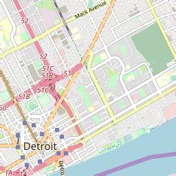 Detroit Zip Code Map