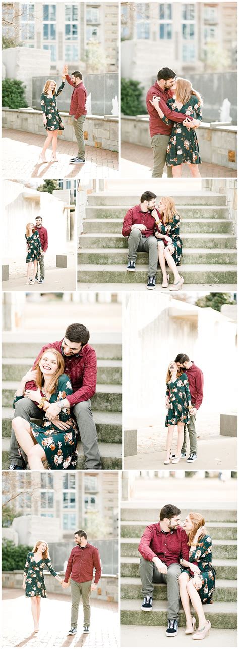 Romare Bearden Park Engagements: Rebecca + Ryan - broadriverblog.com