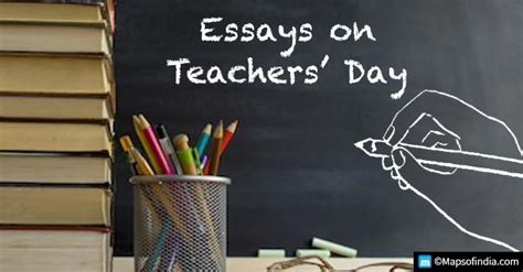 Teachers Day Essay – Telegraph