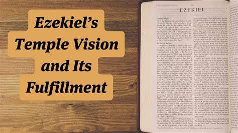 Ezekiel's Temple Vision and Its Fulfillment - YouTube