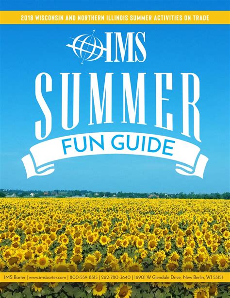 2018 Summer Fun Guide | IMS Barter by IMS Barter - Issuu