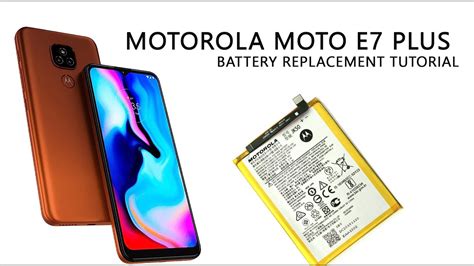 MOTOROLA MOTO E7 PLUS XT2081 Battery Replacement Tutorial / Wymiana ...