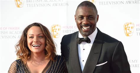 Idris Elba and Naiyana Garth at BAFTA Awards May 2016 | POPSUGAR Celebrity